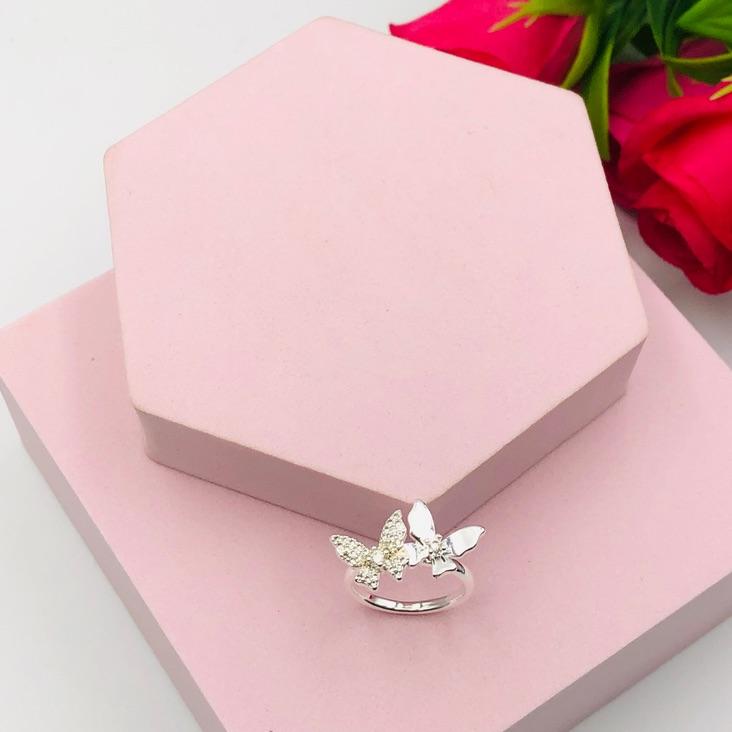 Anel Duas Borboleta N 14