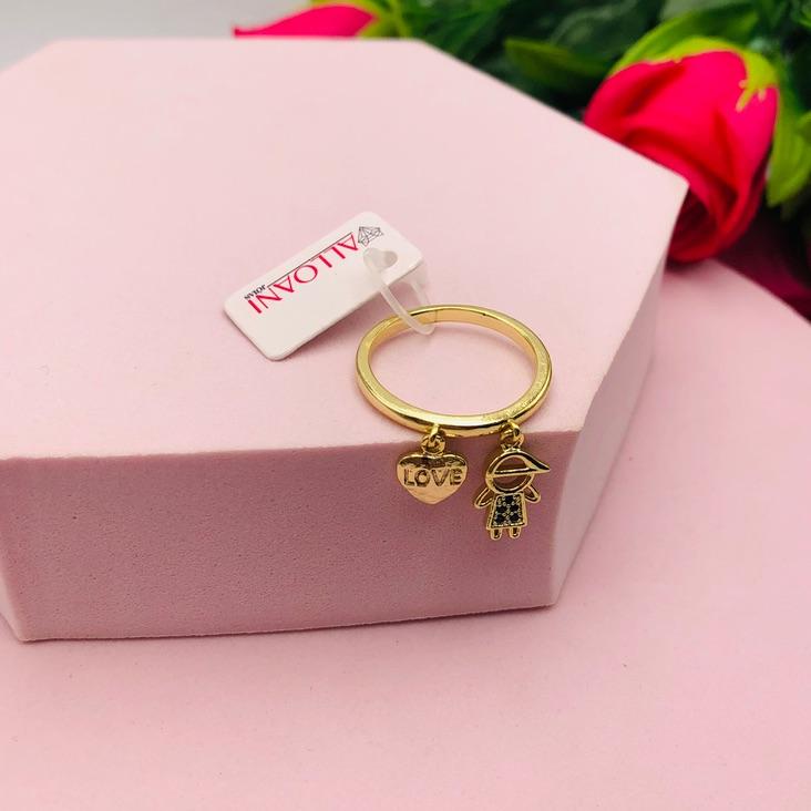 Anel Filho e Coração Love N 22