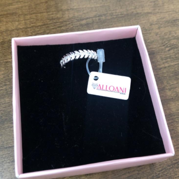 Anel Folhas Cravejadas N 19