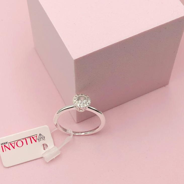 Anel Solitário Chuverinho N 21