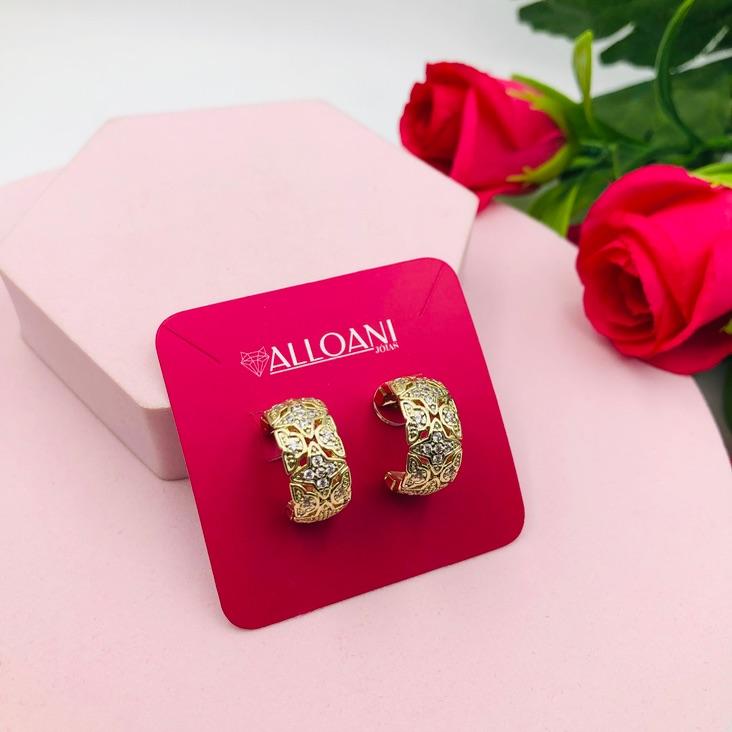 Brinco Argola Trabalhada