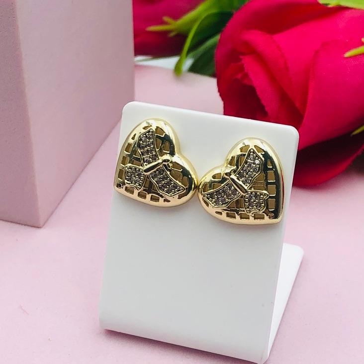 Brinco Coração Espírito Santo