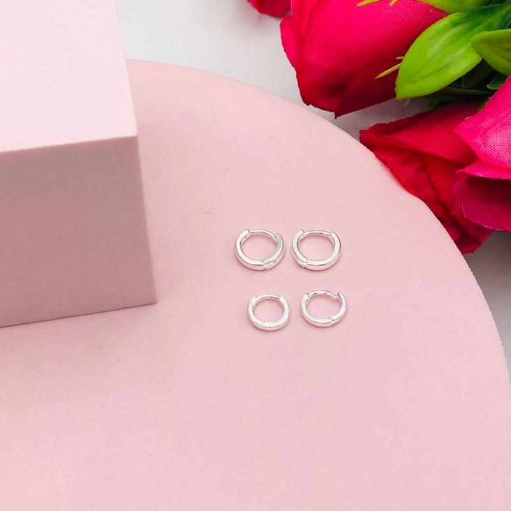 Brinco Dual Argola Redonda