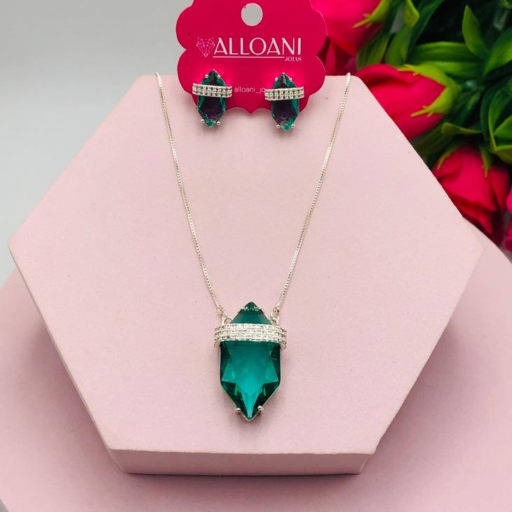 Conjunto Diamante cravejado