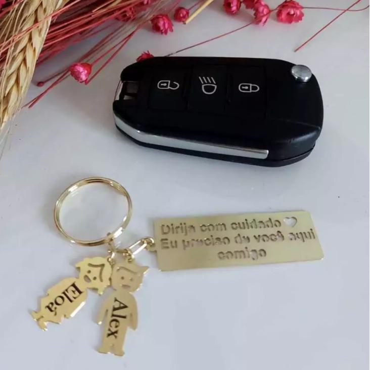 Chaveiro Personalizado Filhos