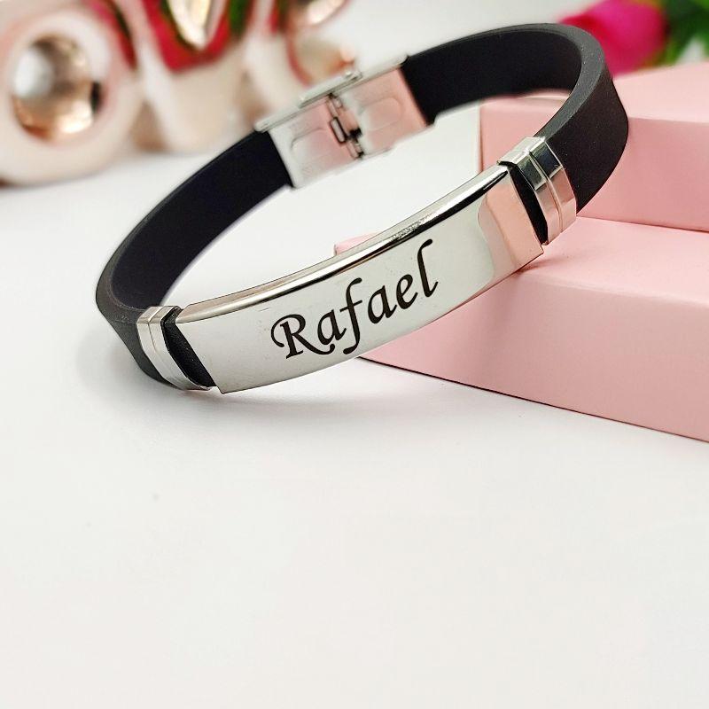 Pulseira de Silicone Personalizada
