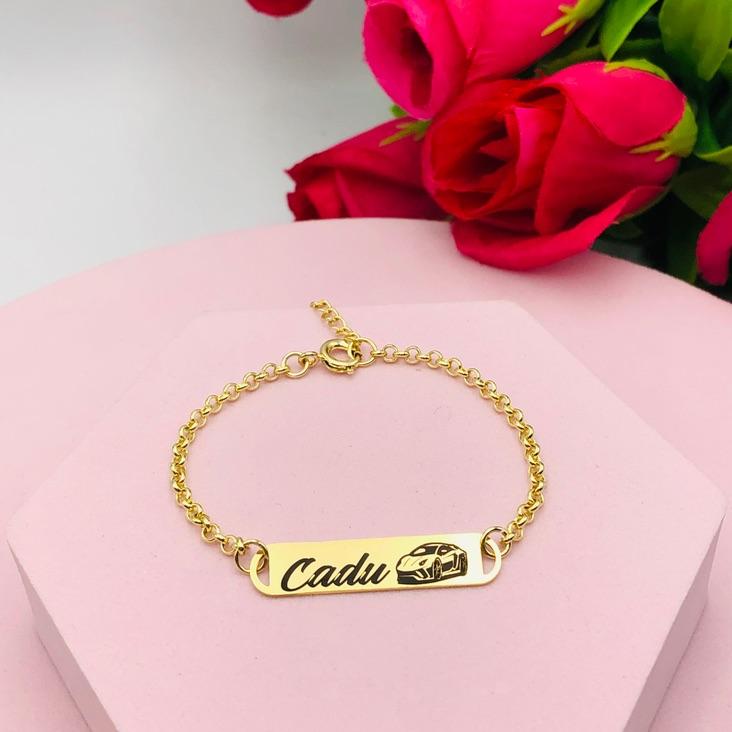 Pulseira Infantil de Carro