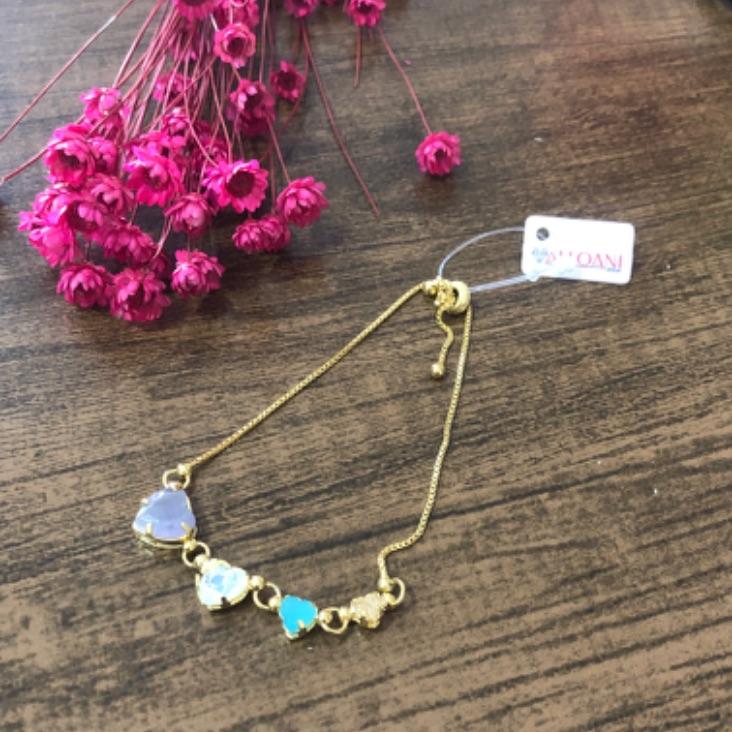 Pulseira Corações
