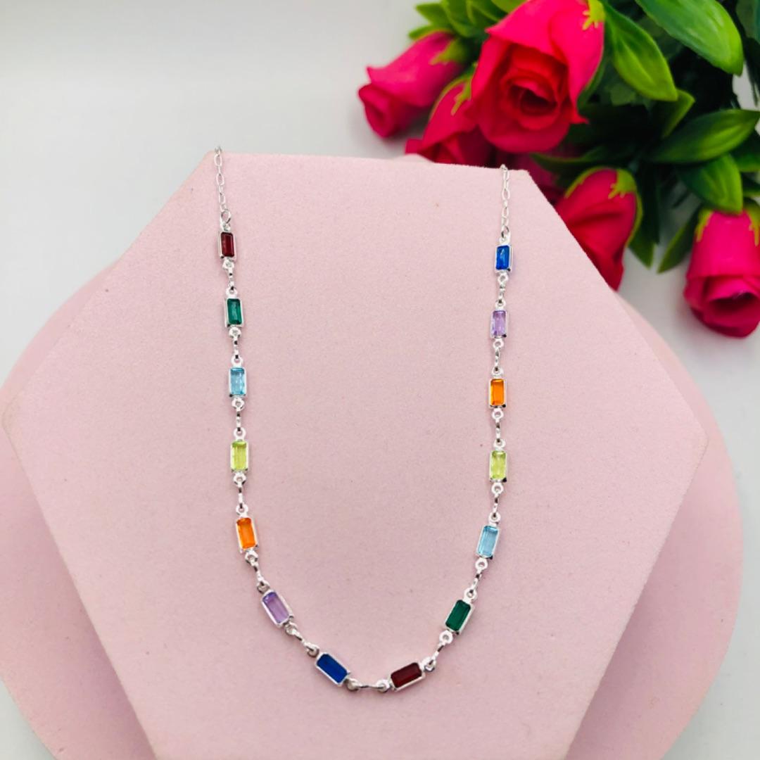 Colar Choker Coloridas